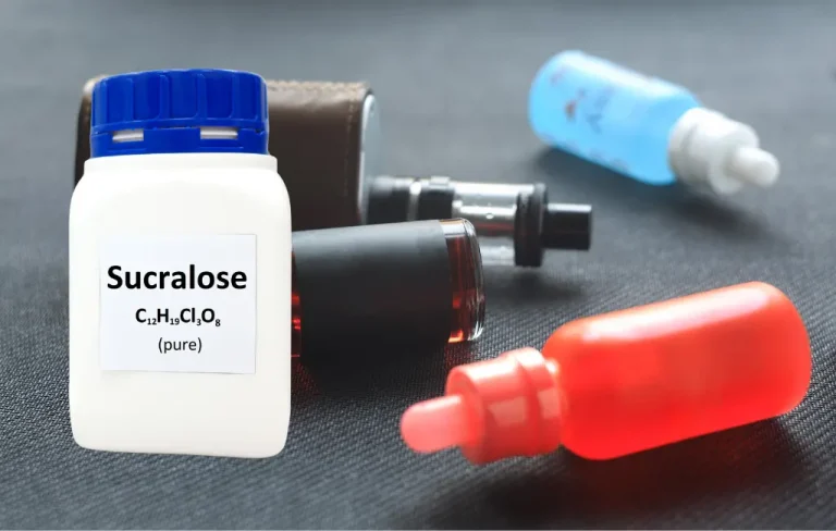Les dangers du sucralose dans les e-liquides