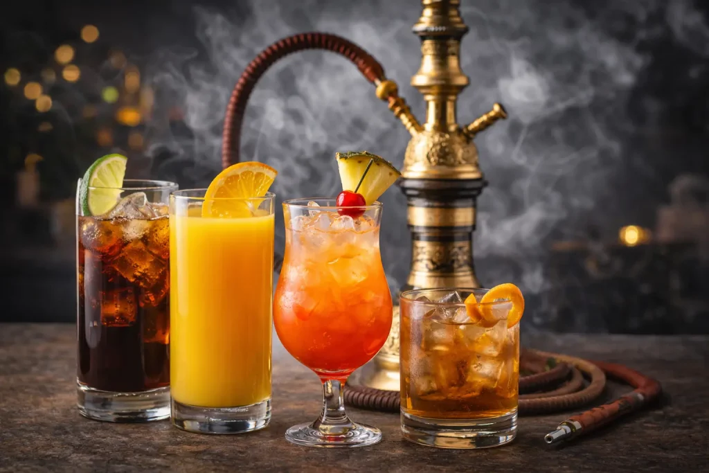 Boisson pour accompagner votre chicha