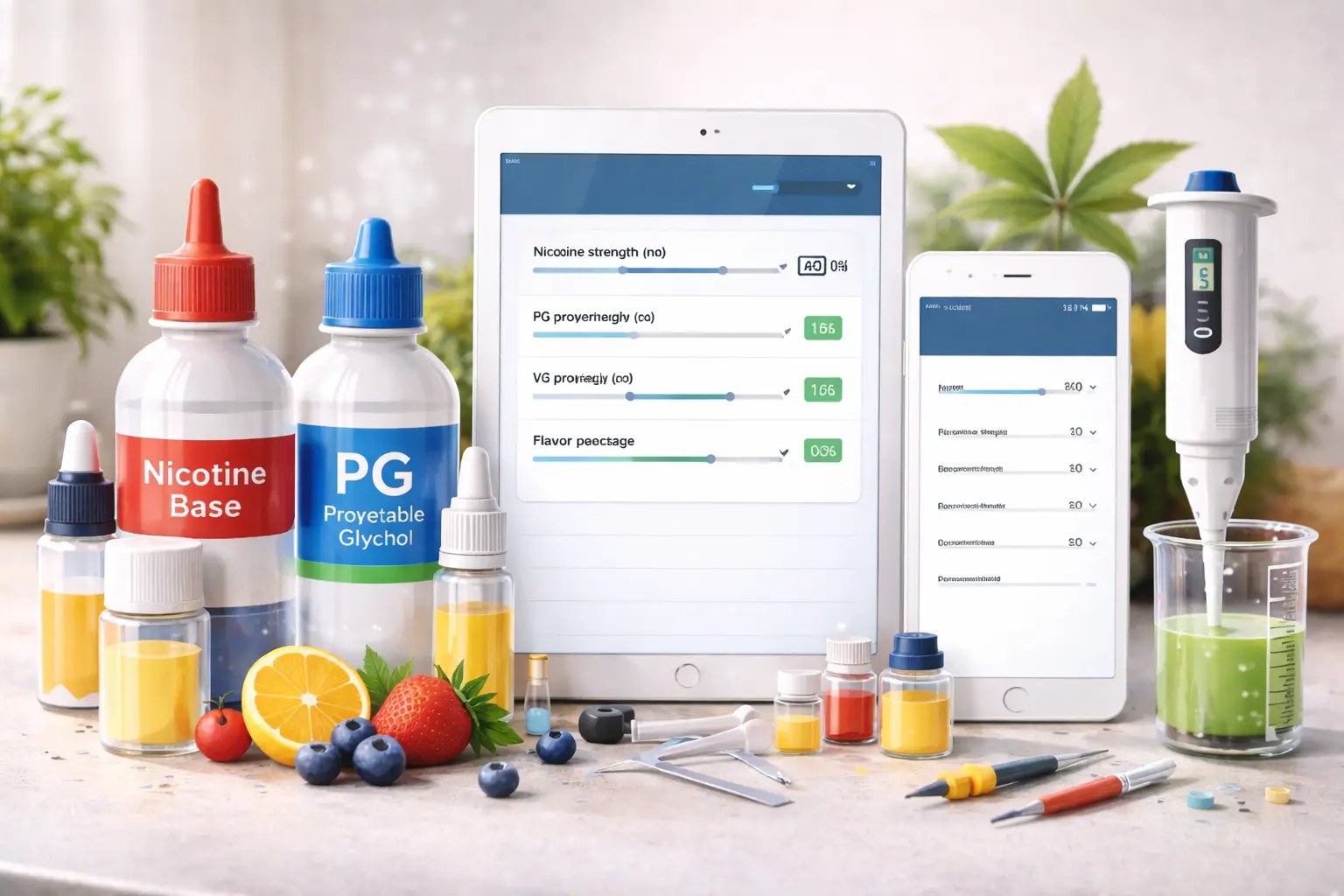 Calculateur e-liquide DIY