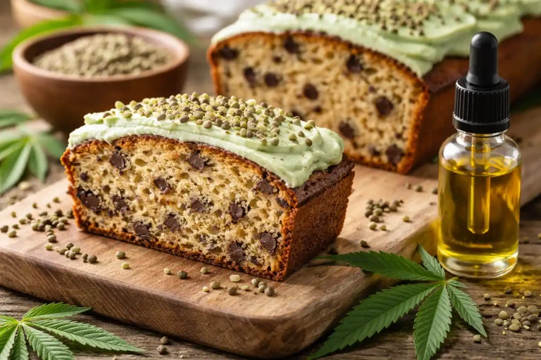 Gâteau au CBD