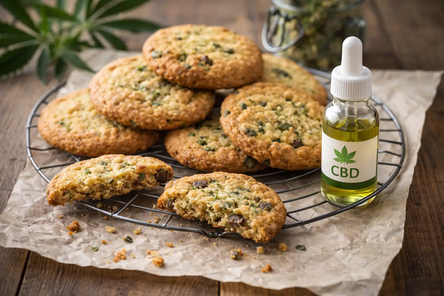 Recette de cookies au CBD