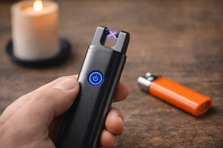 Briquet sans flamme arc électrique