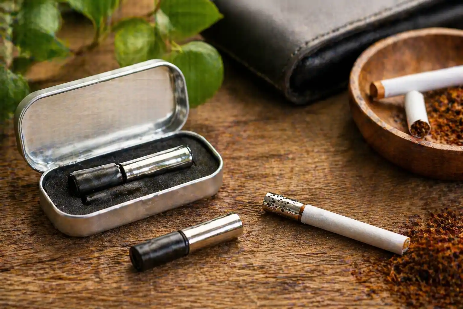 Filtre à cigarette réutilisable