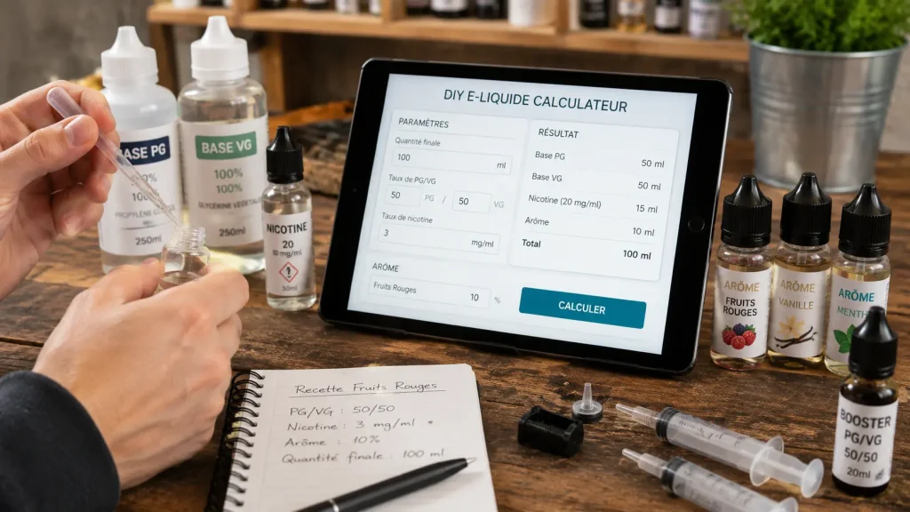 Calculateur DIY vape