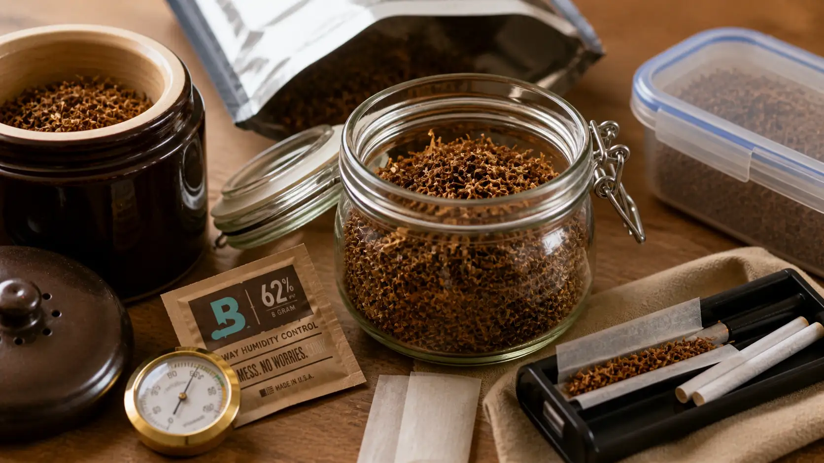 Éviter que le tabac ne sèche trop vite