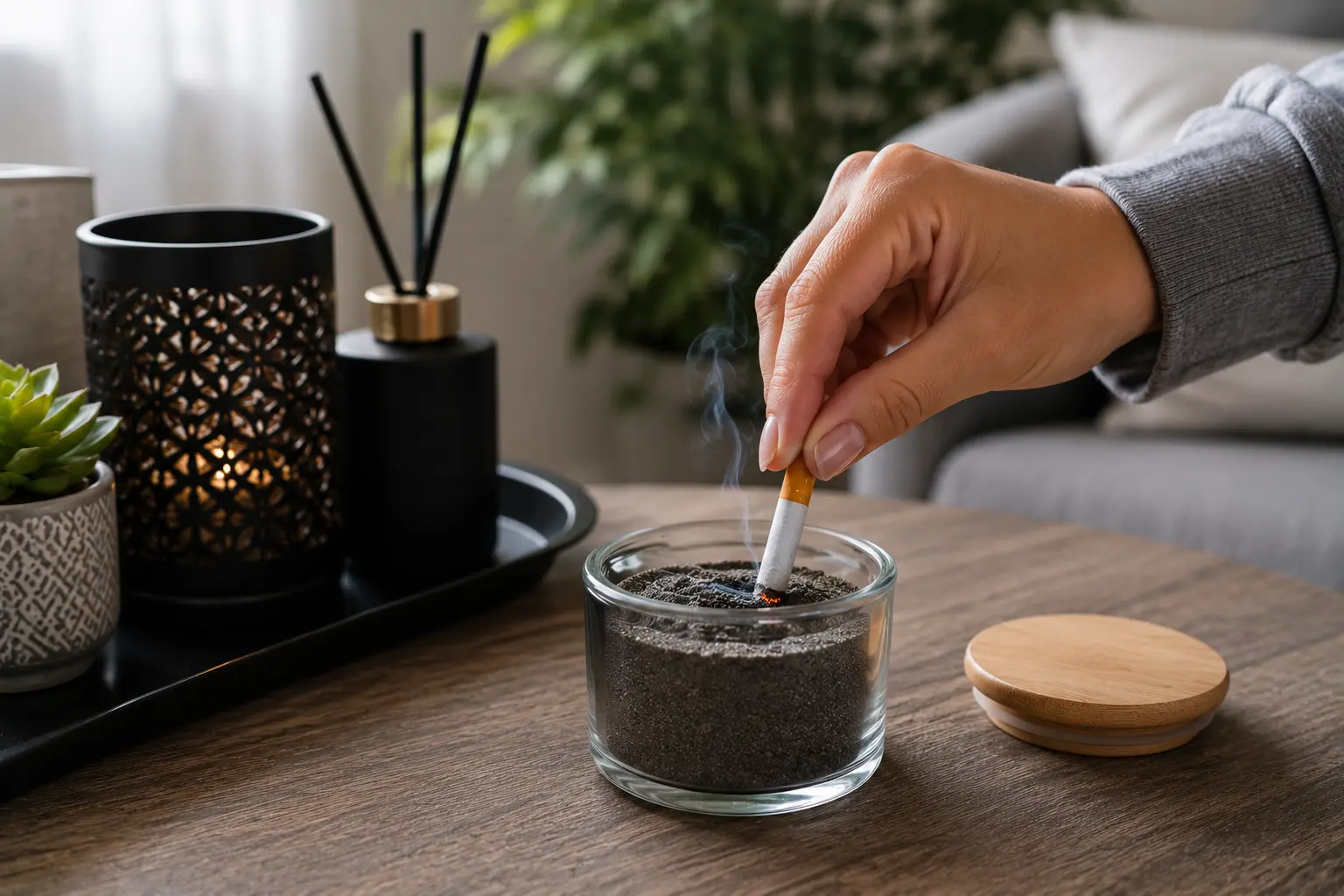 Comment éteindre une cigarette sans laisser d’odeur