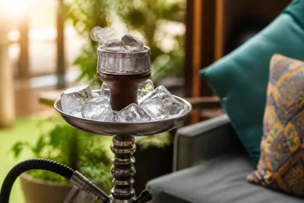 Peut-on mettre des glaçons dans une chicha