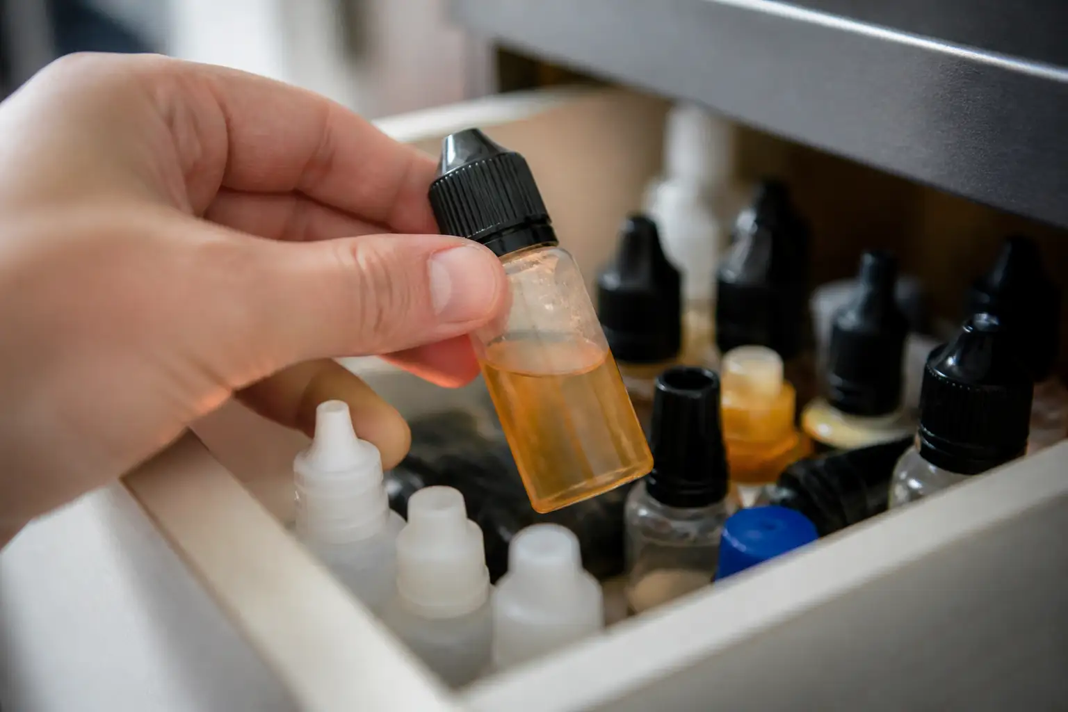 E-liquide périmé