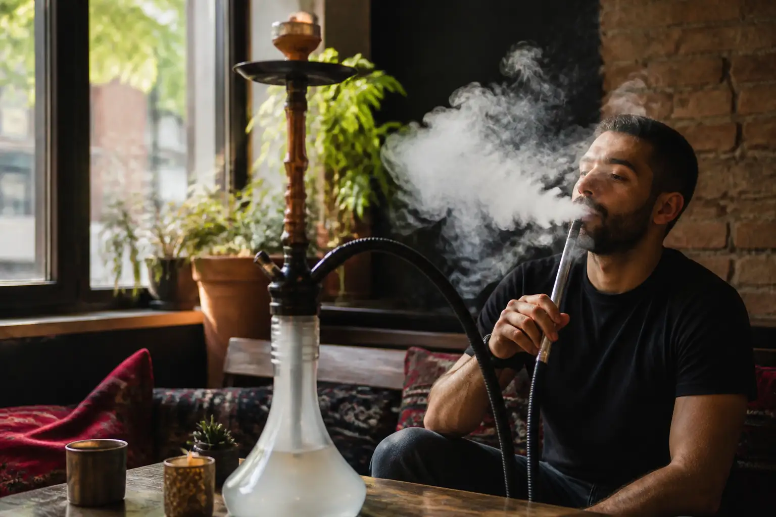 Hauteur idéale d'une chicha